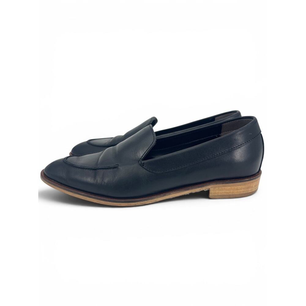 Everlane Modern‎ Loafer Leather Black Women's Sz. 6.5 Classic Contemporary